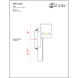 Amador Outdoor Wall Light in Silver