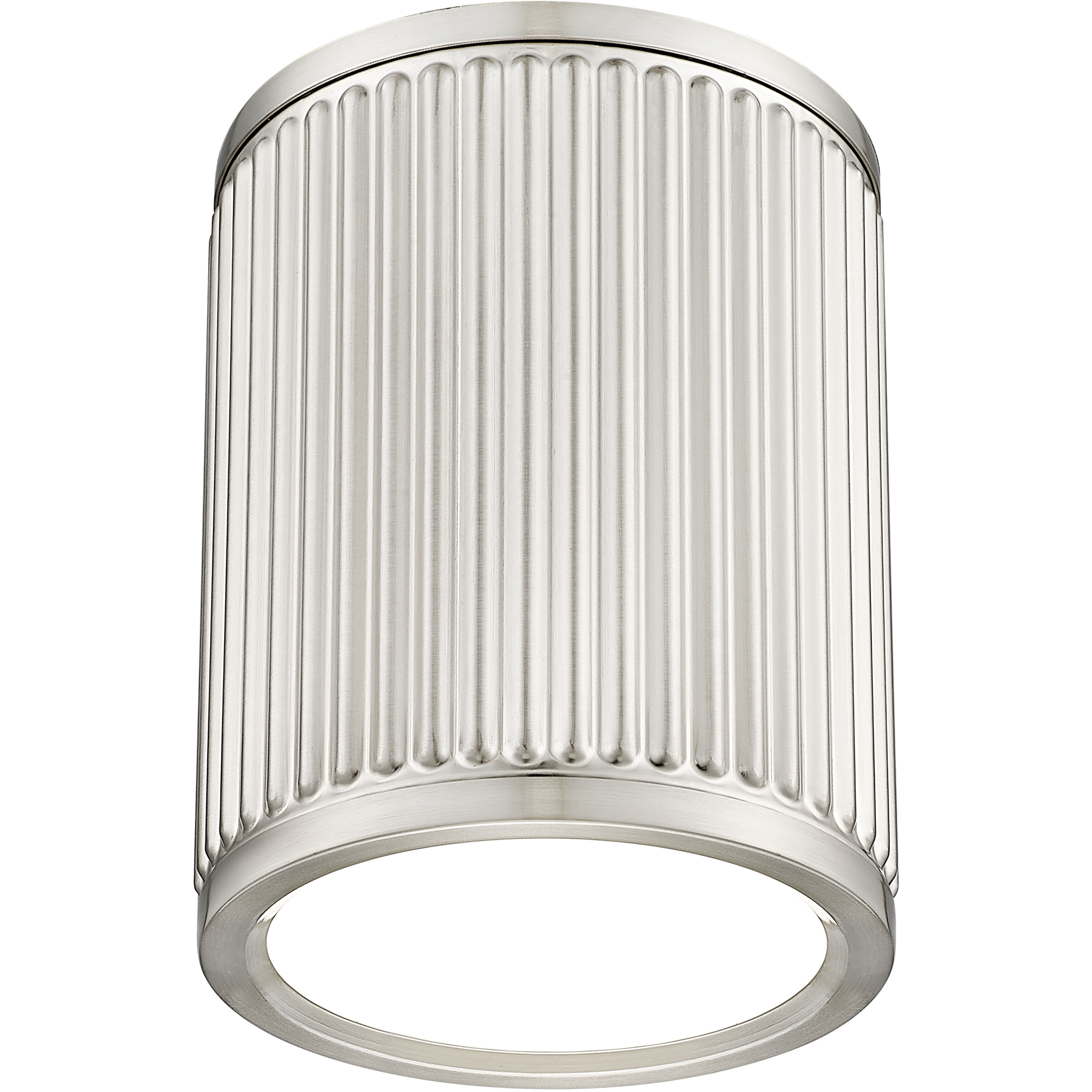 Stari LED 6.25 inch Brushed Nickel Flush Mount Ceiling Light