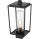 Sheridan 1 Light 17.25 inch Black Outdoor Post Mount Fixture