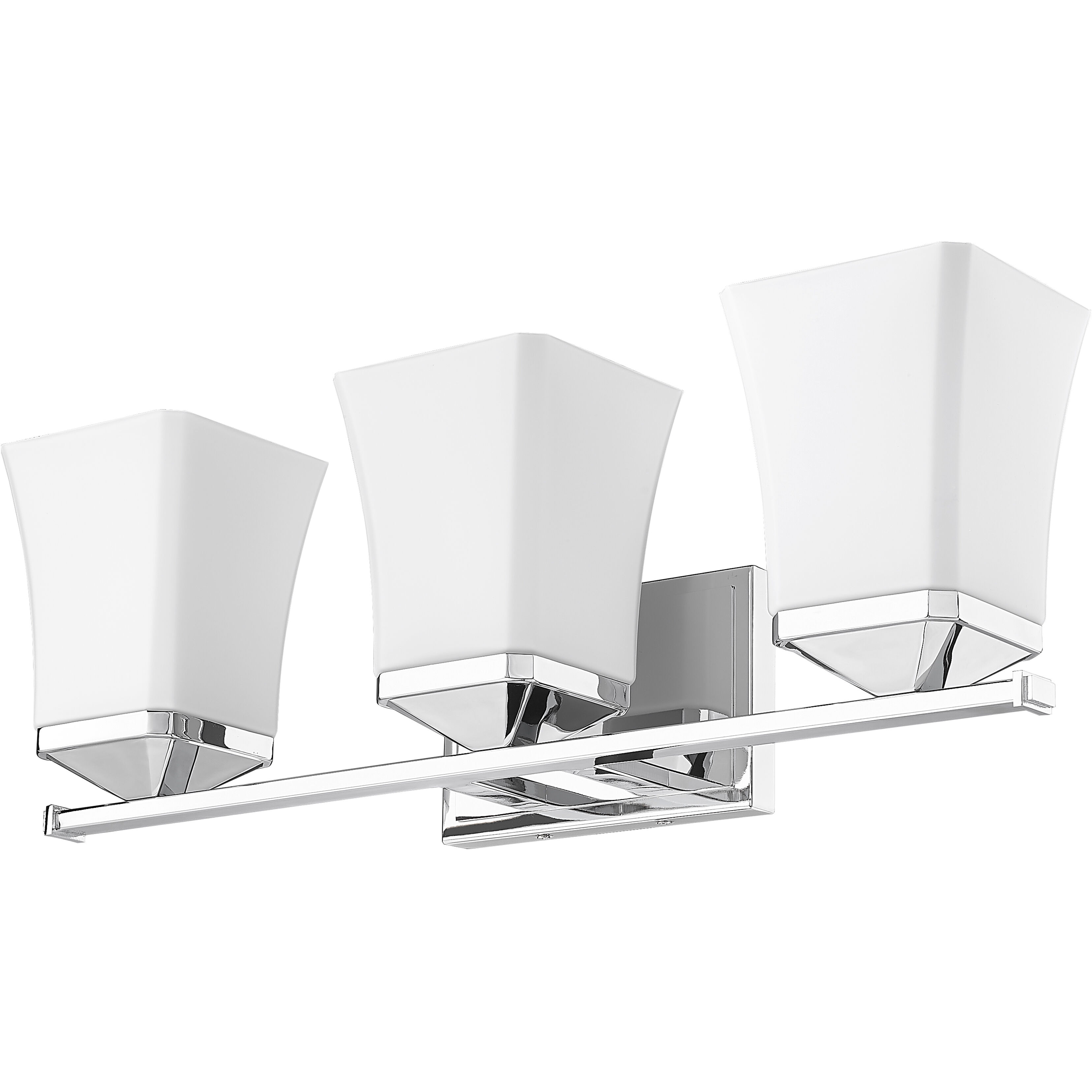 Darcy 3 Light 22 inch Chrome Vanity Wall Light