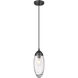 Arden 1 Light 4.5 inch Matte Black Pendant Ceiling Light