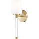 Henri Wall Sconce Wall Light in Modern Gold