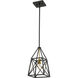 Trestle 1 Light 8.00 inch Pendant