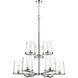 Callista 9 Light 38 inch Polished Nickel Chandelier Ceiling Light