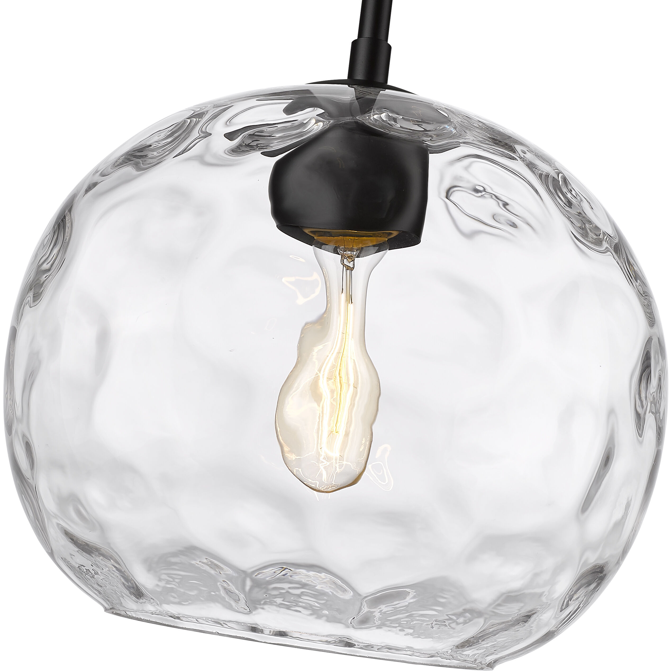 Z-Lite 490P10-MB Chloe 1 Light 10 inch Matte Black Pendant