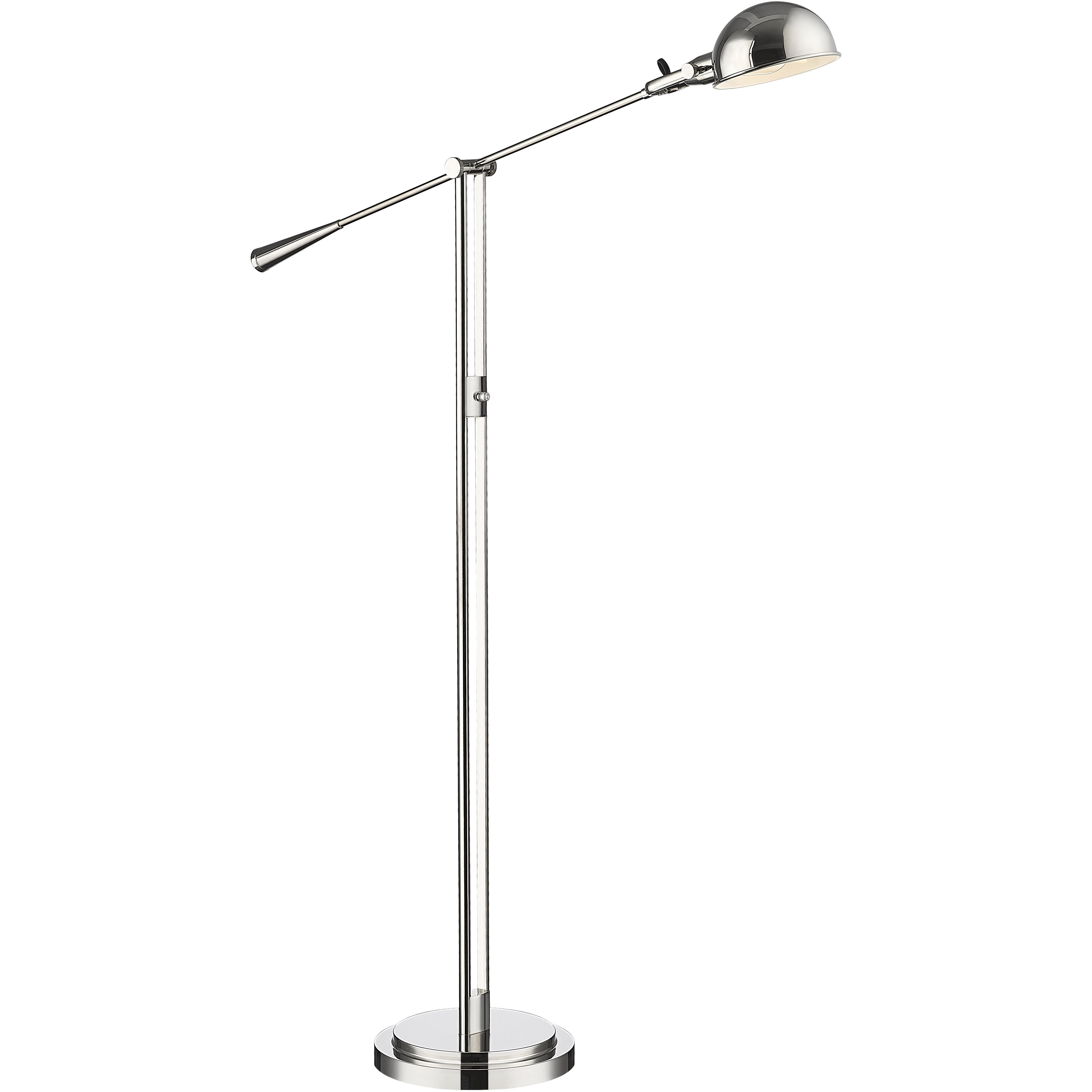 Grammercy Park 82.5 inch 100.00 watt Polished Nickel Floor Lamp Portable Light