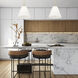 Alaric 1 Light 14 inch Modern Gold Pendant Ceiling Light