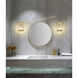 Landon Wall Sconce Wall Light in Modern Gold