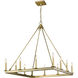 Barclay 12 Light 34 inch Olde Brass Chandelier Ceiling Light