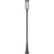 Leland LED 117.75 inch Sand Black Outdoor Post Mounted Fixture
