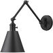 Gayson 1 Light 7.5 inch Matte Black Wall Sconce Wall Light