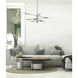 Ascension 10 Light 23.25 inch Chrome Chandelier Ceiling Light