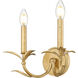 Aslin Wall Sconce Wall Light in Gold Leaf