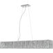 Terra 11 Light 56.5 inch Chrome Billiard Light Ceiling Light