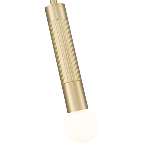 Stari 1 Light 4.75 inch Modern Gold Pendant Ceiling Light