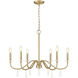 Toussant 6 Light 32.00 inch Chandelier