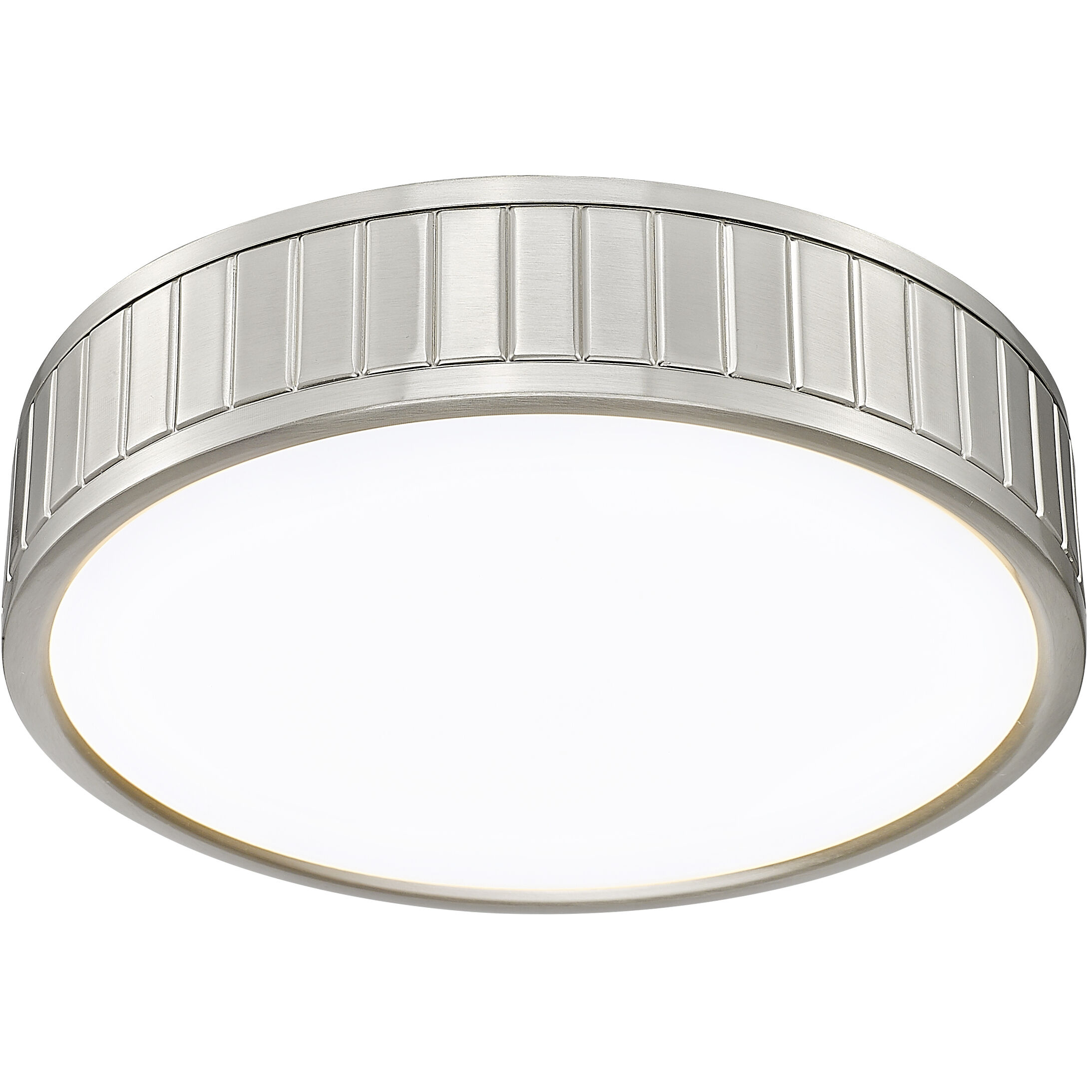 Madison LED 12.5 inch Brushed Nickel Flush Mount Ceiling Light