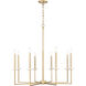 Gaultier 8 Light 35.25 inch Chandelier