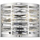 Cronise 2 Light 9.75 inch Chrome Wall Sconce Wall Light