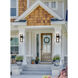 Luca LED 18 inch Black Outdoor Wall Light