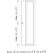 Baden Outdoor LED 12.5 inch Black Outdoor Wall Light
