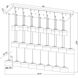 Renaud LED 58.75 inch Modern Gold Linear Chandelier Ceiling Light