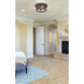 Clarion 3 Light 16 inch Bronze Flush Mount Ceiling Light