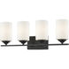 Bordeaux 4 Light 24.00 inch Bathroom Vanity Light