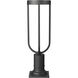Leland LED 22.75 inch Sand Black Outdoor Pier Mounted Fixture