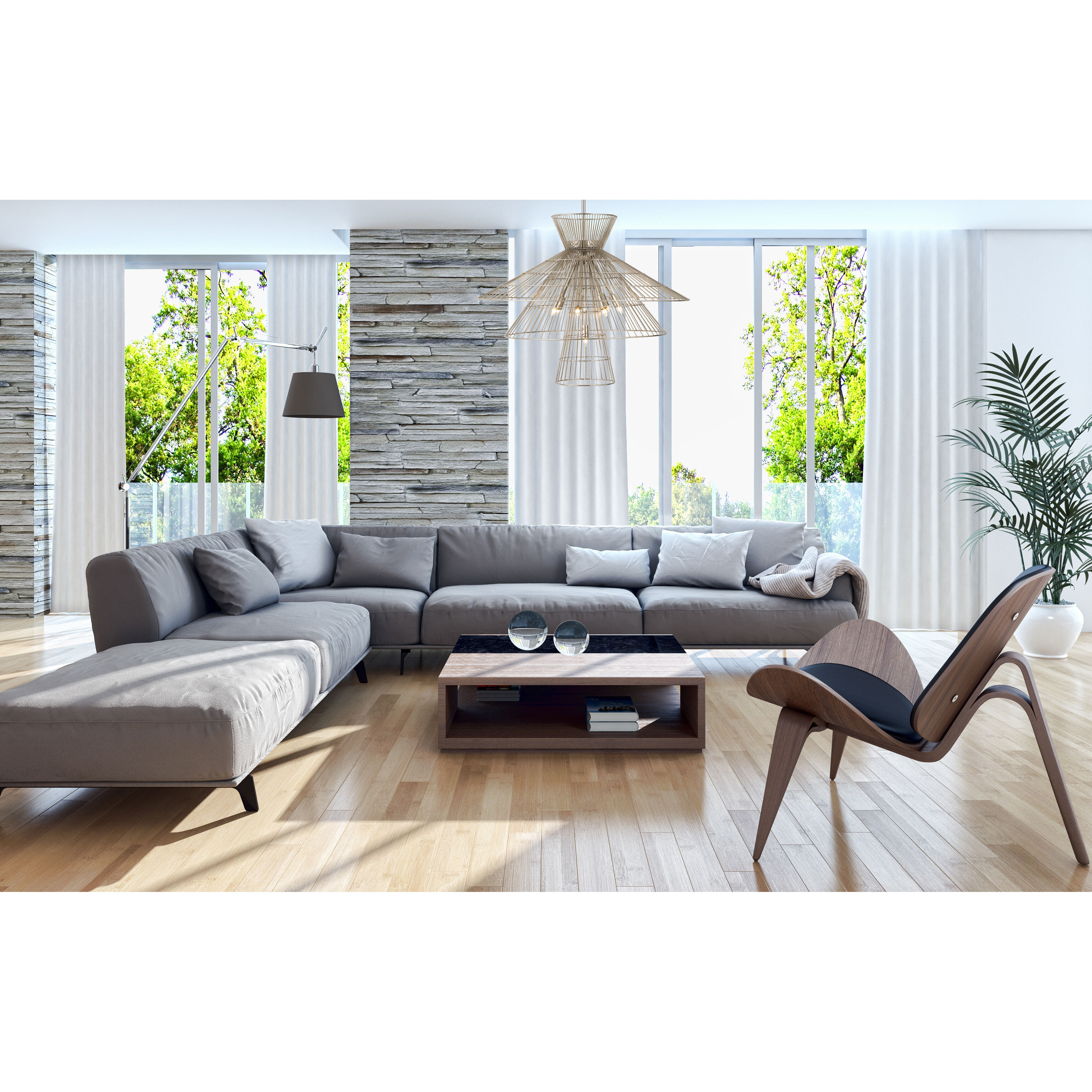 Alito 8 Light 35 inch Polished Nickel Chandelier Ceiling Light