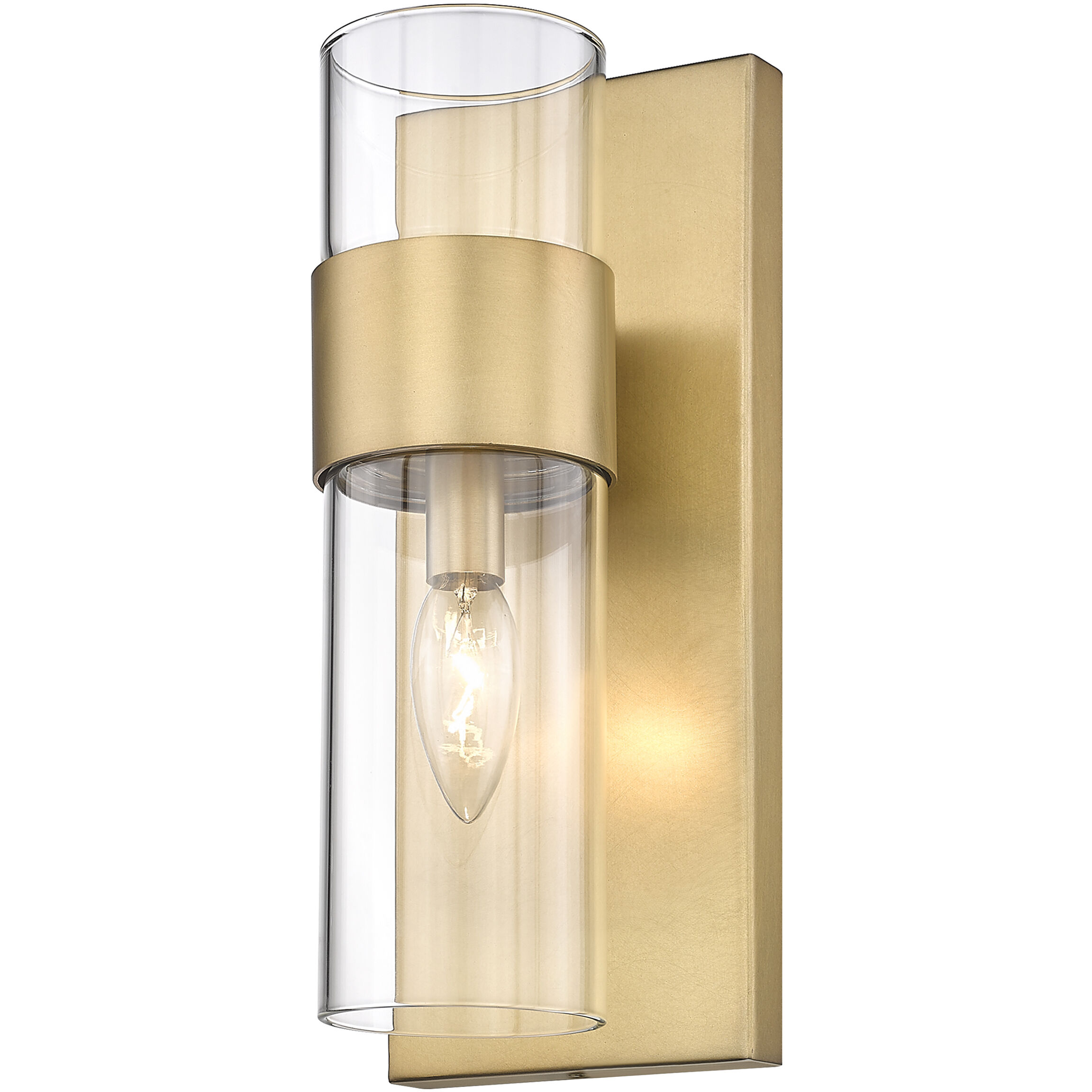 Lawson 1 Light 4.75 inch Rubbed Brass Wall Sconce Wall Light in Rubbed Bronze