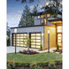 Sana 3 Light 120.25 inch Black Outdoor Post Mounted Fixture