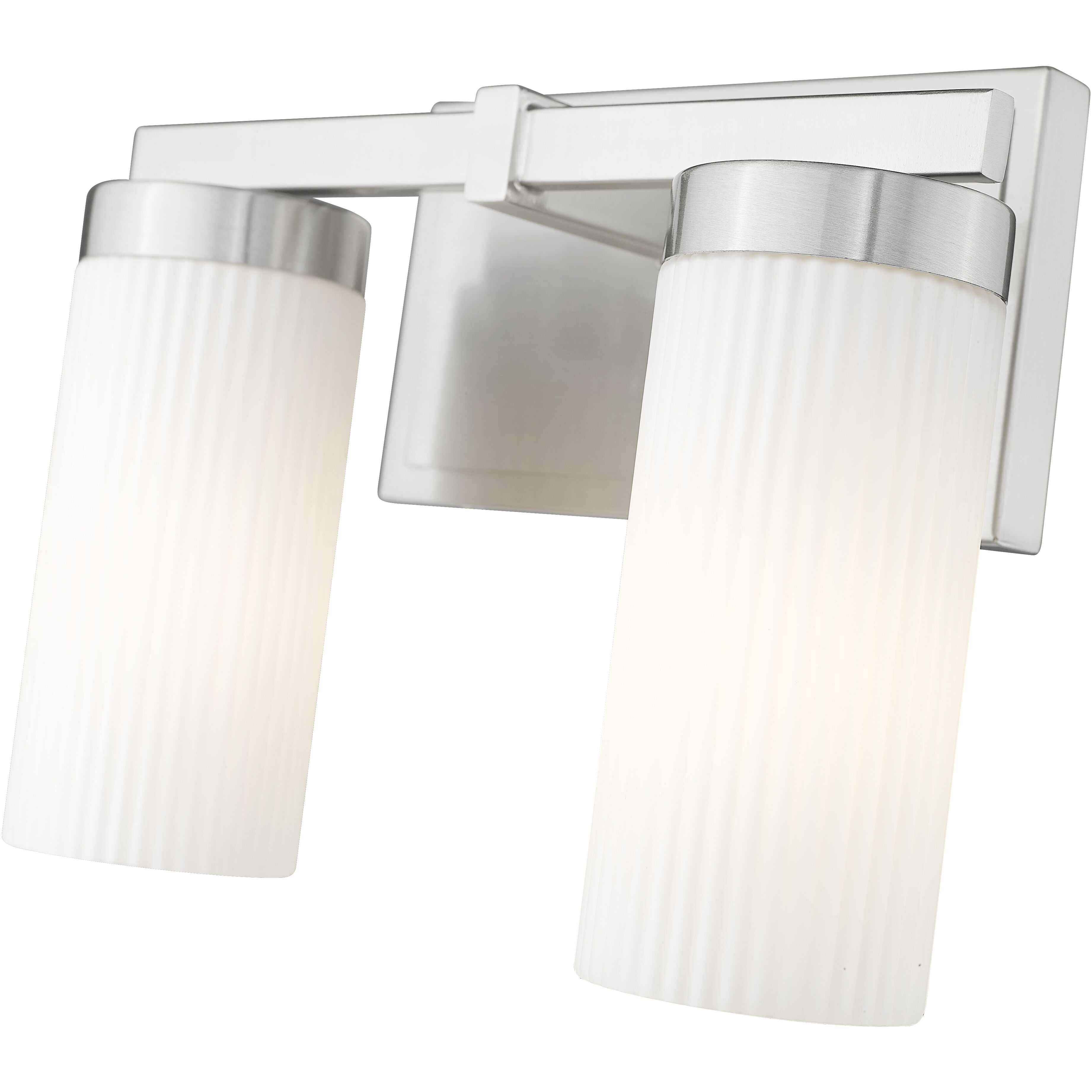 Danica 2 Light 11.75 inch Brushed Nickel Bath Vanity Light Wall Light
