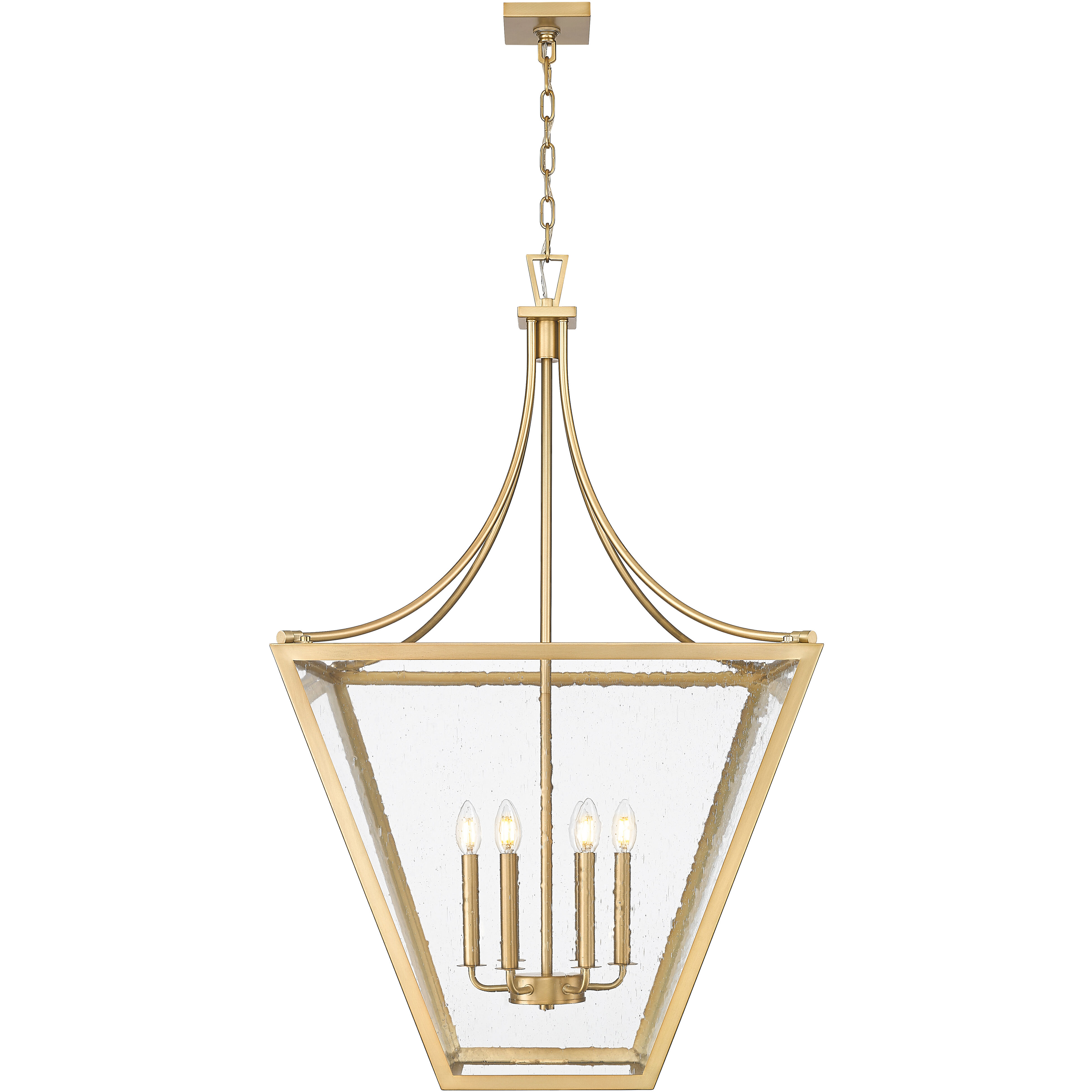 Montalcino 6 Light 26 inch Rubbed Brass Chandelier Ceiling Light