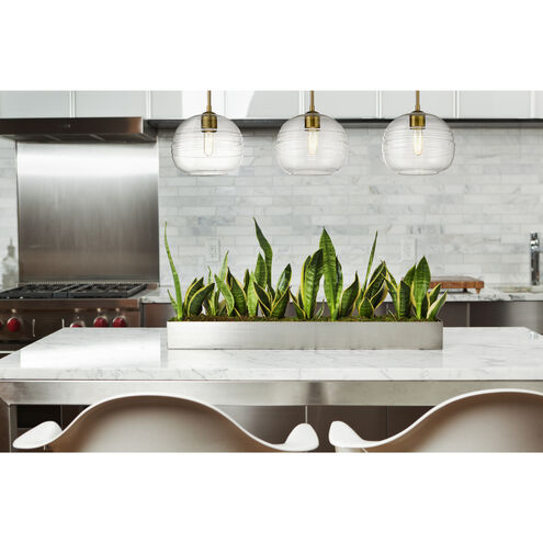 Harmony 3 Light 36 inch Olde Brass Linear Chandelier Ceiling Light