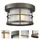 Exterior Additions 1 Light 10 inch Oil Rubbed Bronze Outdoor Flush Mount