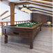 Cordon 3 Light 57.25 inch Matte Black Billiard Ceiling Light in Matte Opal Glass