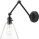 Gayson 1 Light 7.75 inch Matte Black Wall Sconce Wall Light