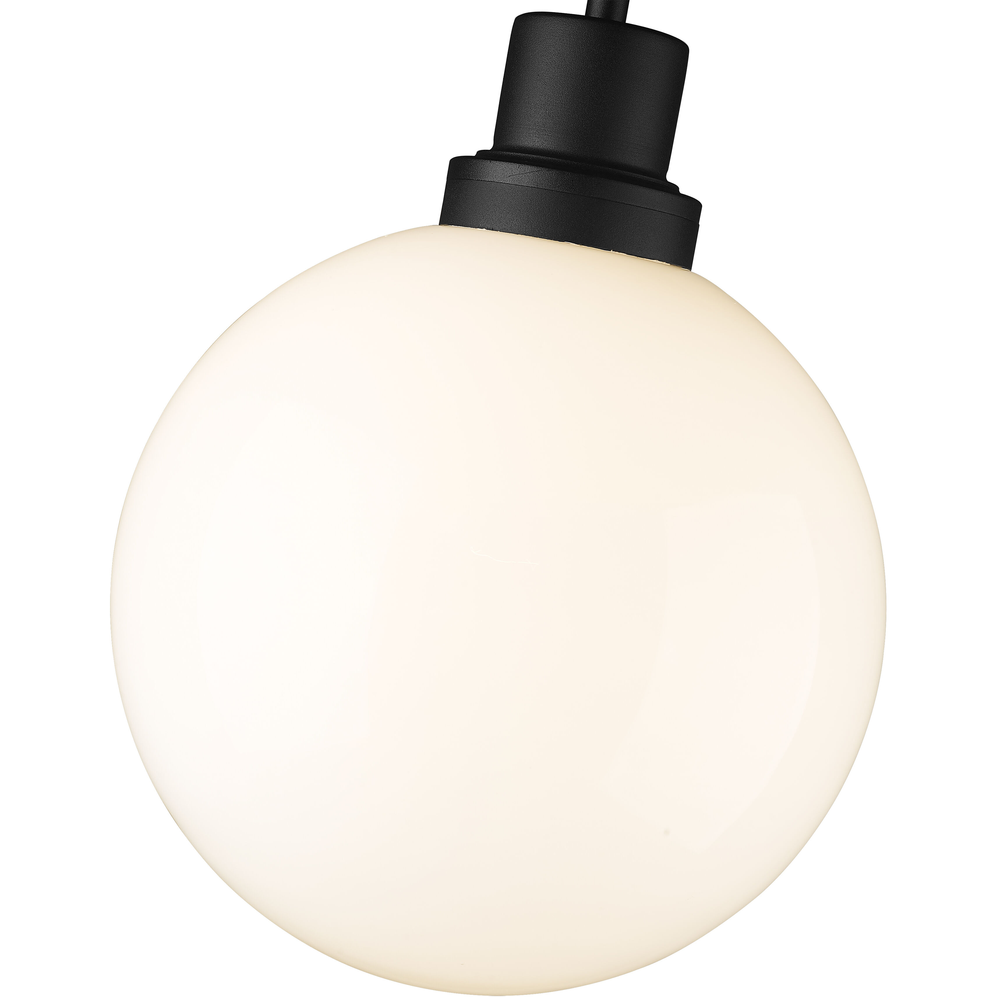 Laurent 1 Light 12 inch Black Outdoor Pendant