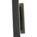 Stylet LED 60 inch Sand Black Outdoor Wall Light