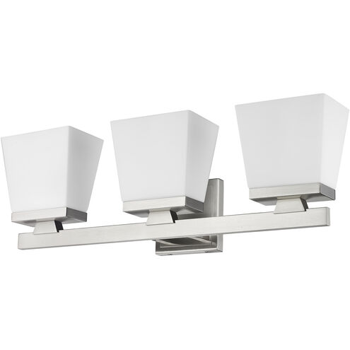 Astor 3 Light 23 inch Brushed Nickel Vanity Wall Light