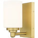 Soledad 1 Light 4.5 inch Brushed Gold Wall Sconce Wall Light