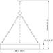 Anders LED 33 inch Polished Nickel Chandelier Ceiling Light
