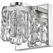 Tempest LED 4.72 inch Chrome Wall Sconce Wall Light