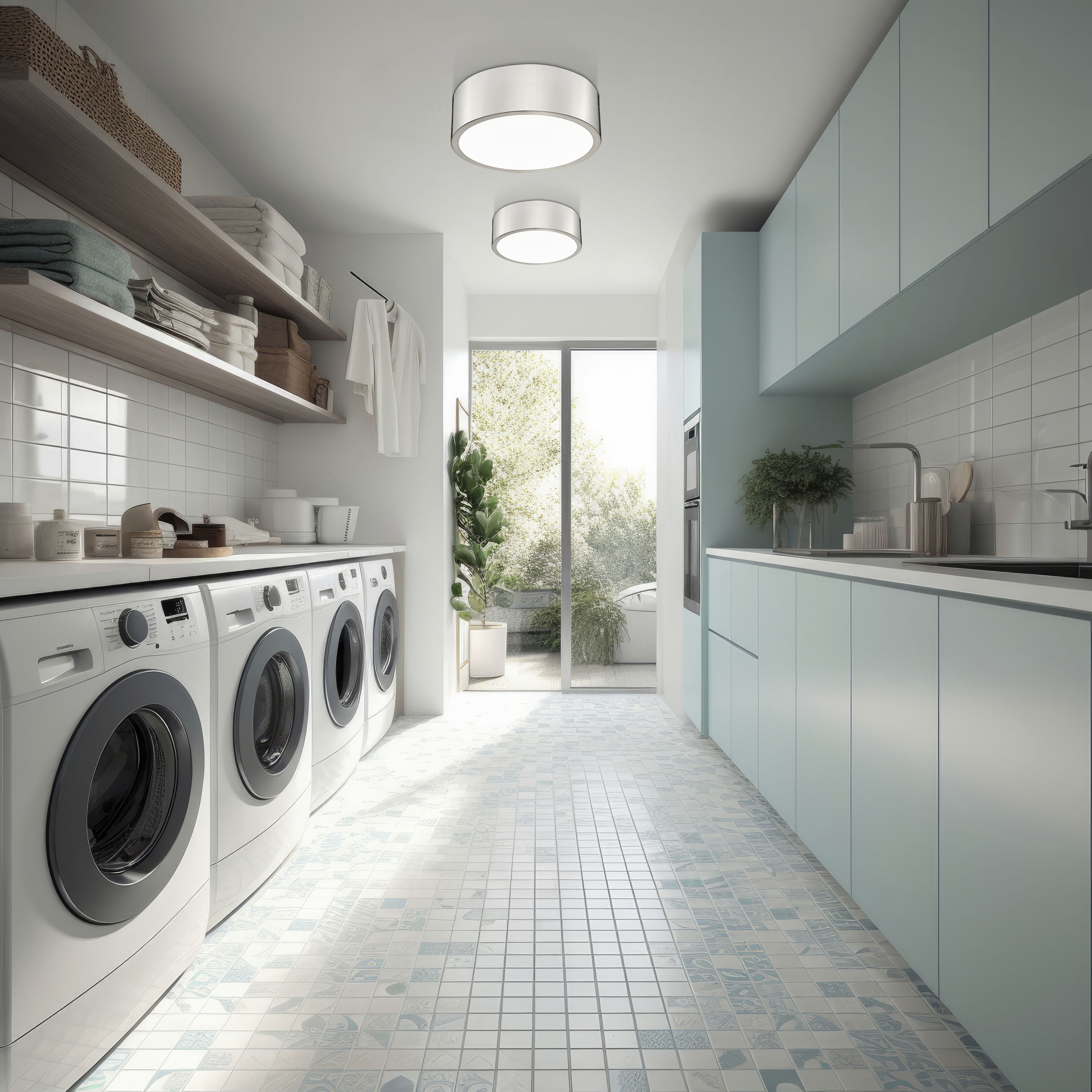 Coronado LED 12.25 inch Brushed Nickel Flush Mount Ceiling Light