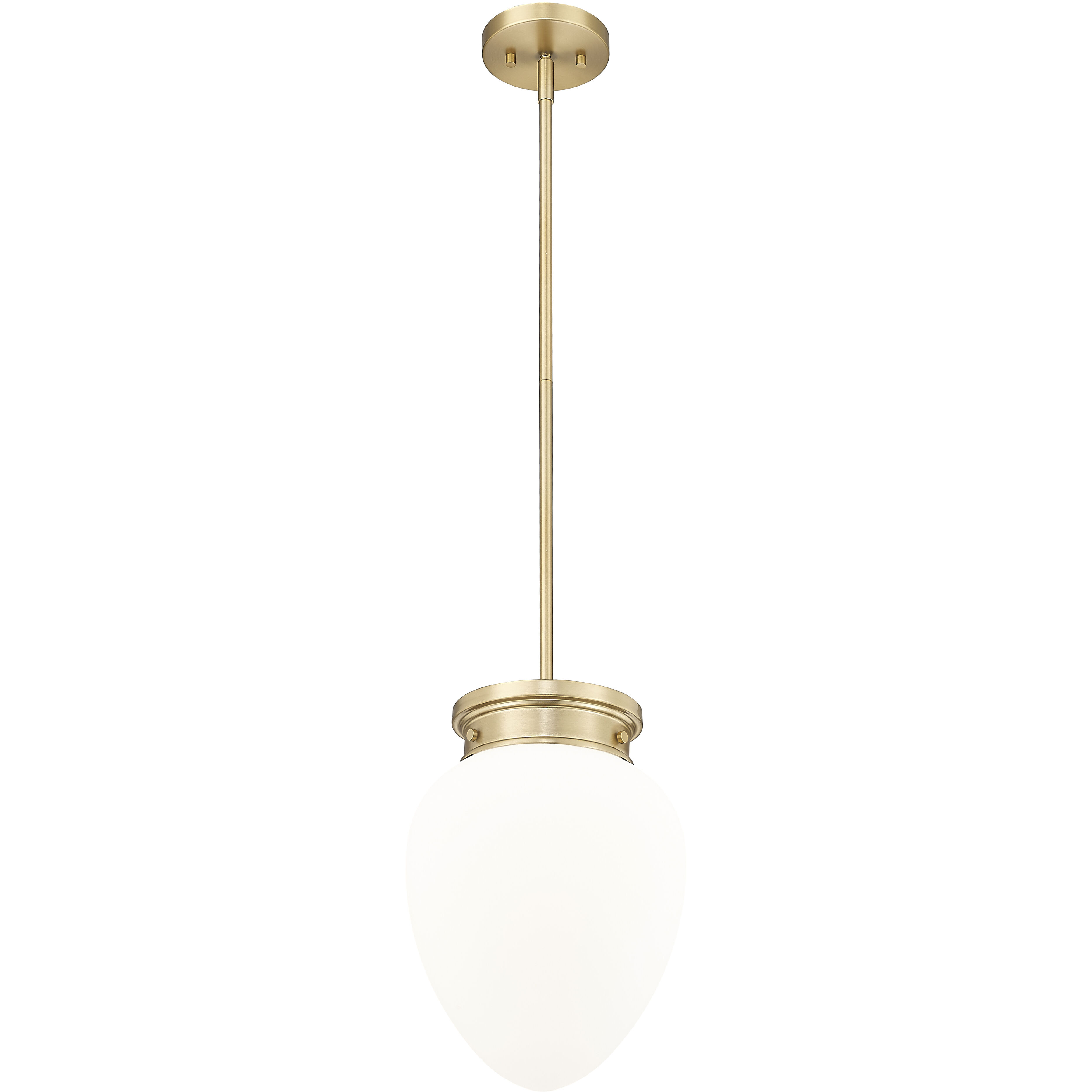 Gideon 1 Light 10 inch Modern Gold Pendant Ceiling Light