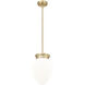 Gideon 1 Light 10 inch Modern Gold Pendant Ceiling Light