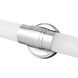 Warwick LED 25.25 inch Brushed Nickel Bathroom Vanity Wall Light