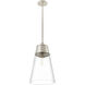 Wentworth 1 Light 11.5 inch Polished Nickel Pendant Ceiling Light