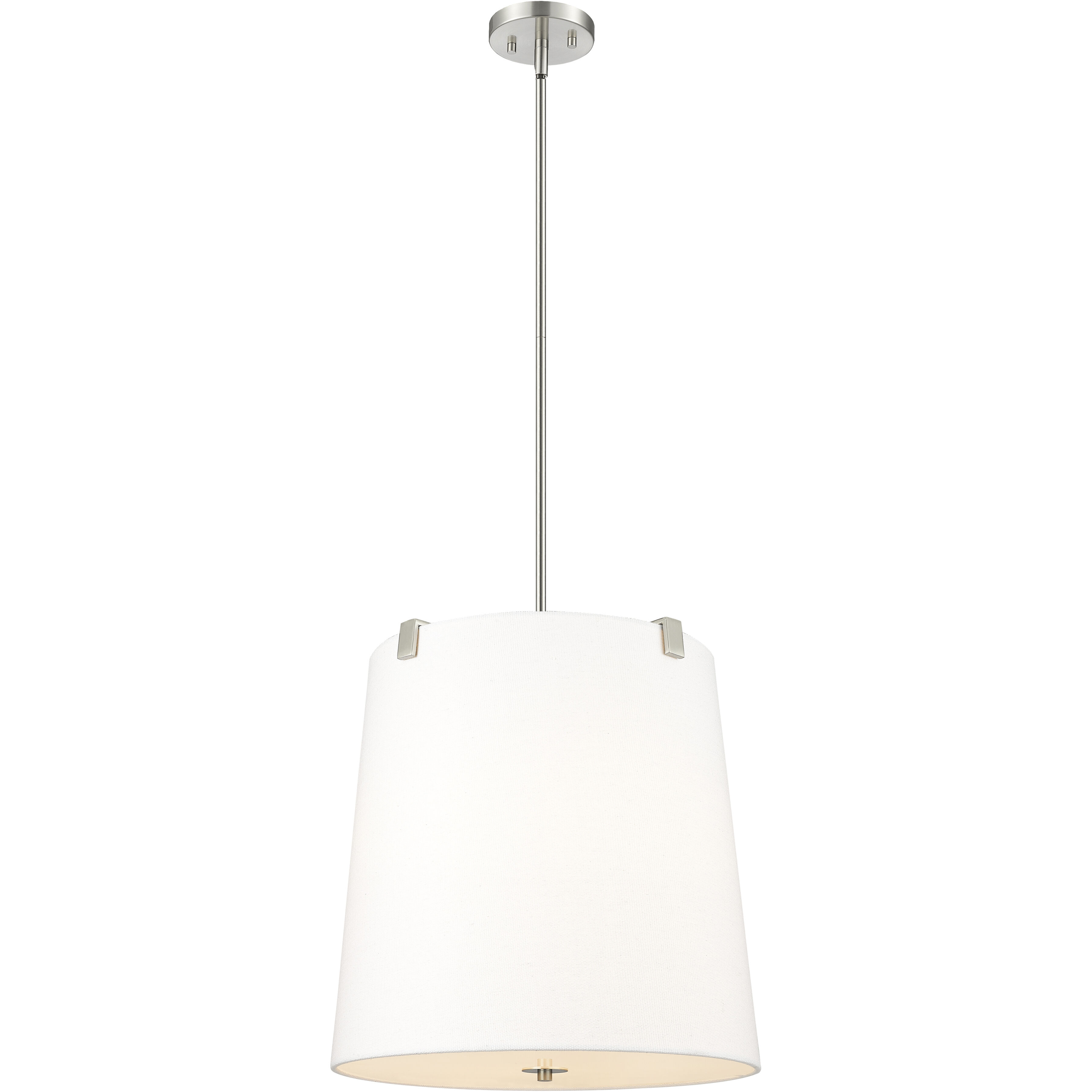 Weston 5 Light 18 inch Brushed Nickel Pendant Ceiling Light